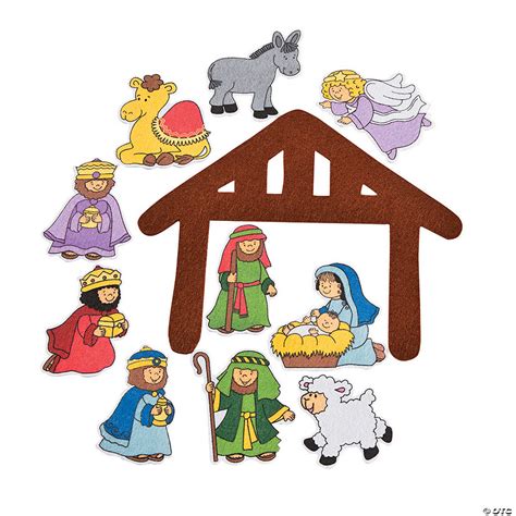 Printable Nativity Scene Cutouts